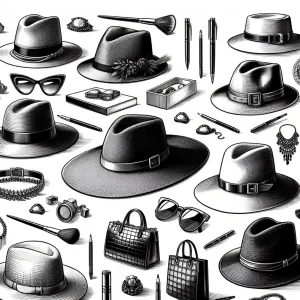 Hats prinicply but than also other accessesories