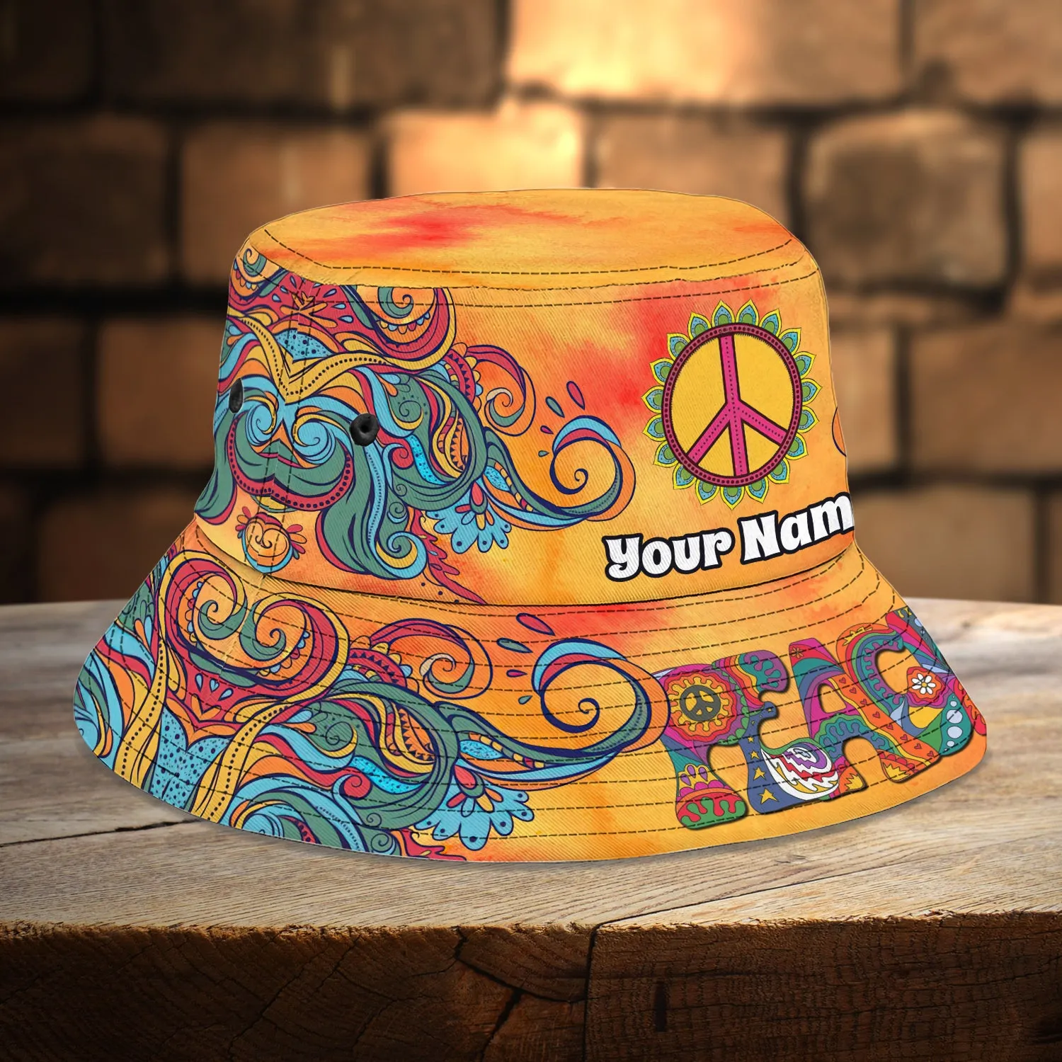 Hippie - Custom Bucket Hat - 624