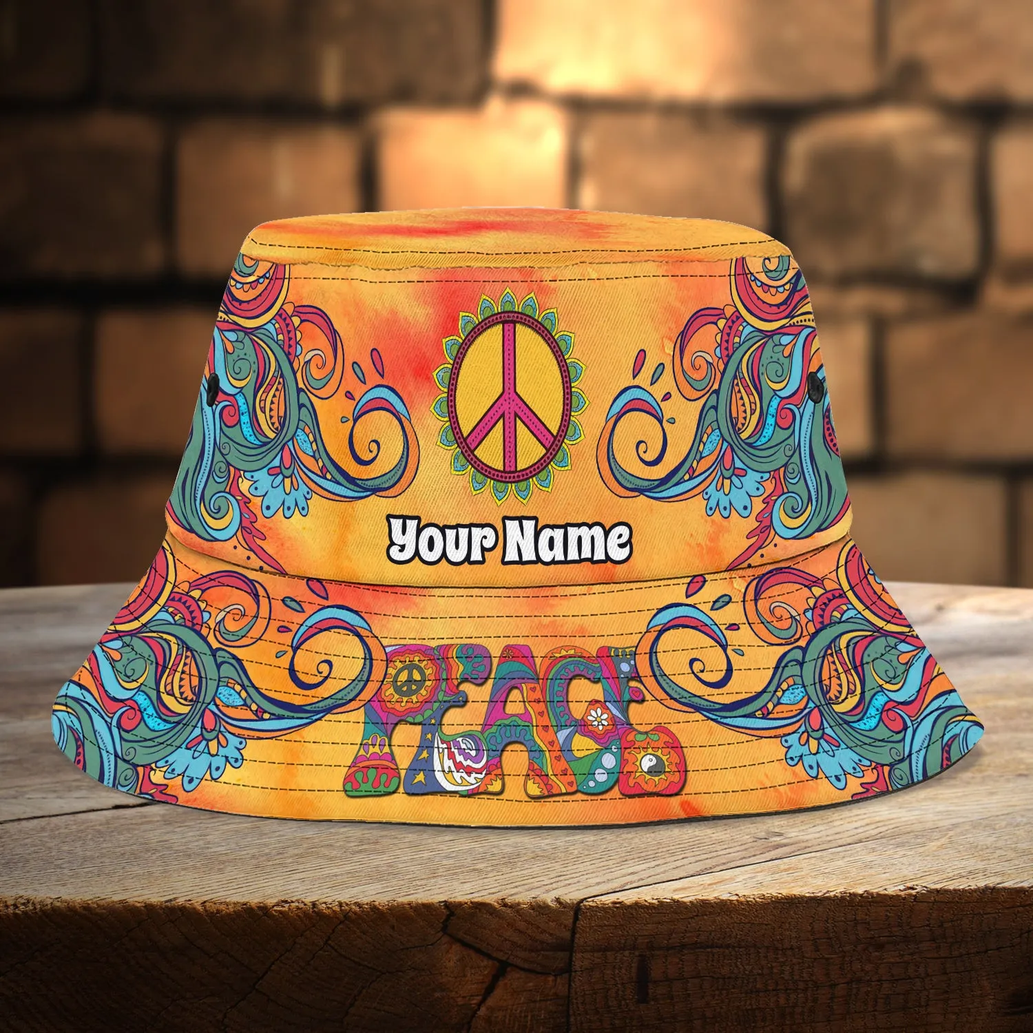 Hippie - Custom Bucket Hat - 624