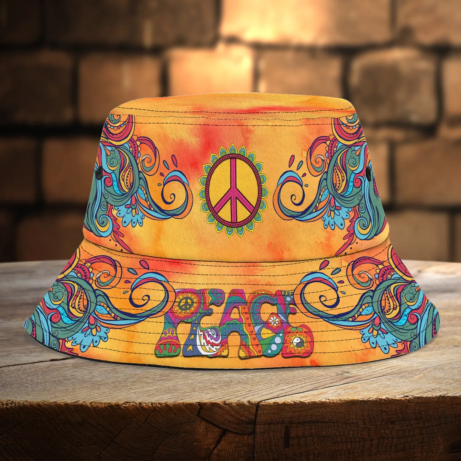 Hippie - Custom Bucket Hat - 624