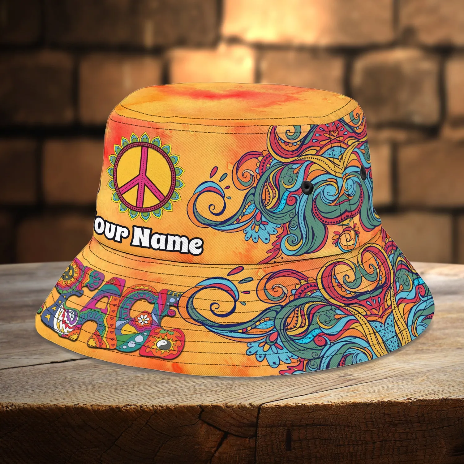 Hippie - Custom Bucket Hat - 624