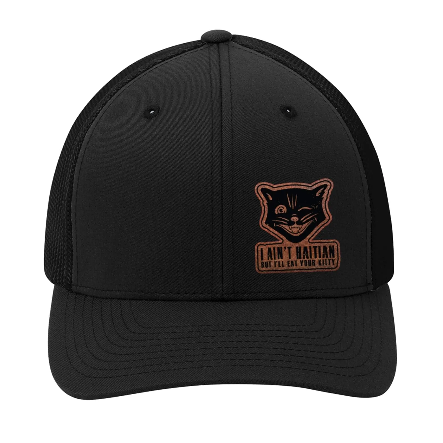 Lain't Haitan Leather Patch Hat