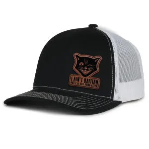 Lain't Haitan Leather Patch Hat