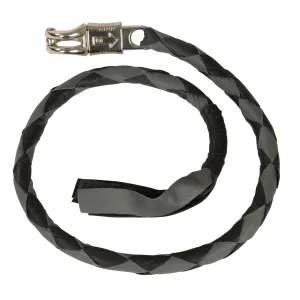 Leather "Get Back" Whip for Motorcycles