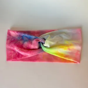 Let's Get Physical Tie Dye Headband