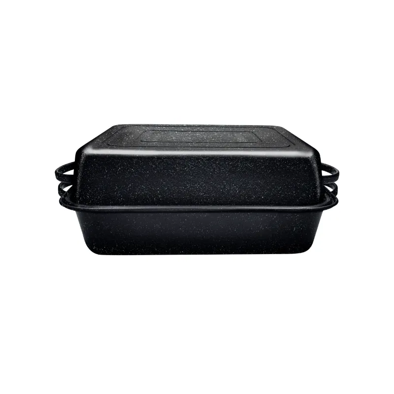 LK'S Rectangular Roaster Medium (Enamel) 118/33