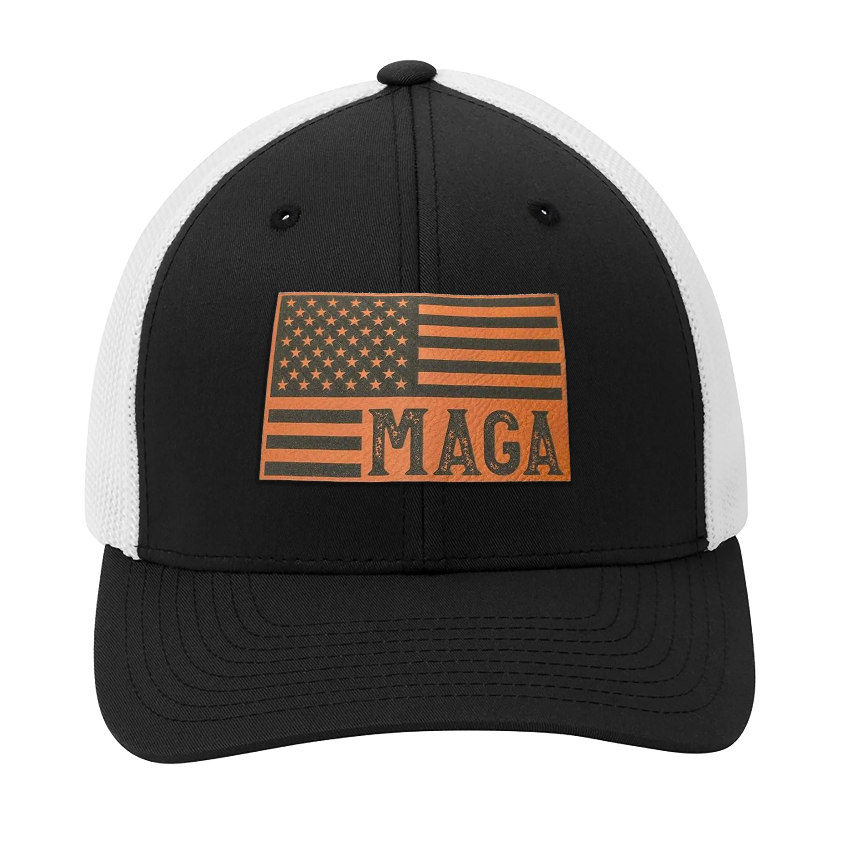 MAGA Leather Patch Hat