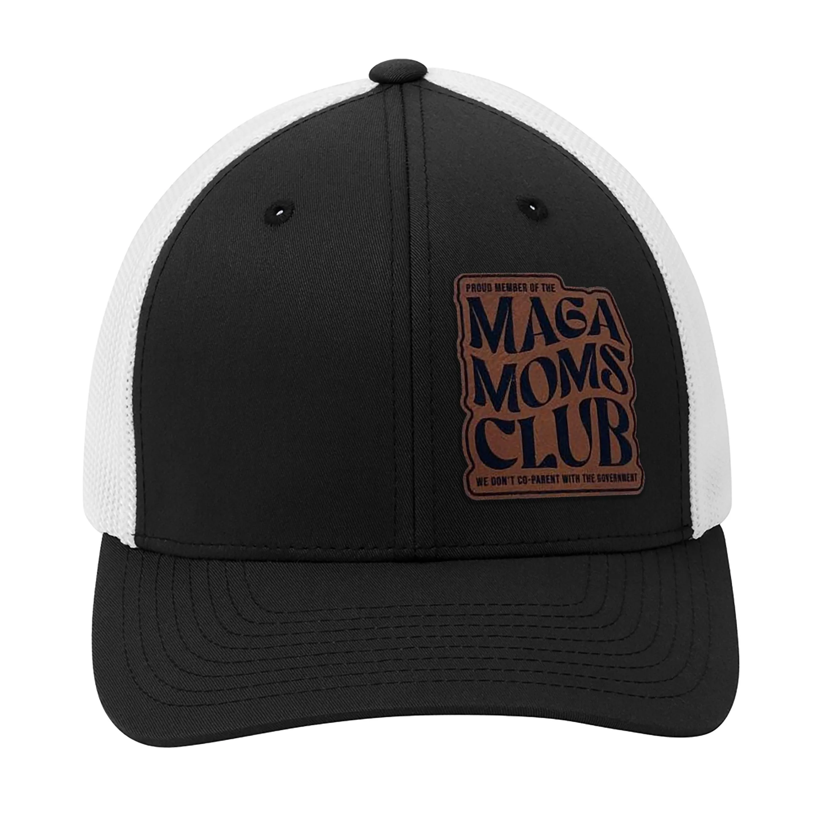 Maga Moms Club Leather Patch Hat