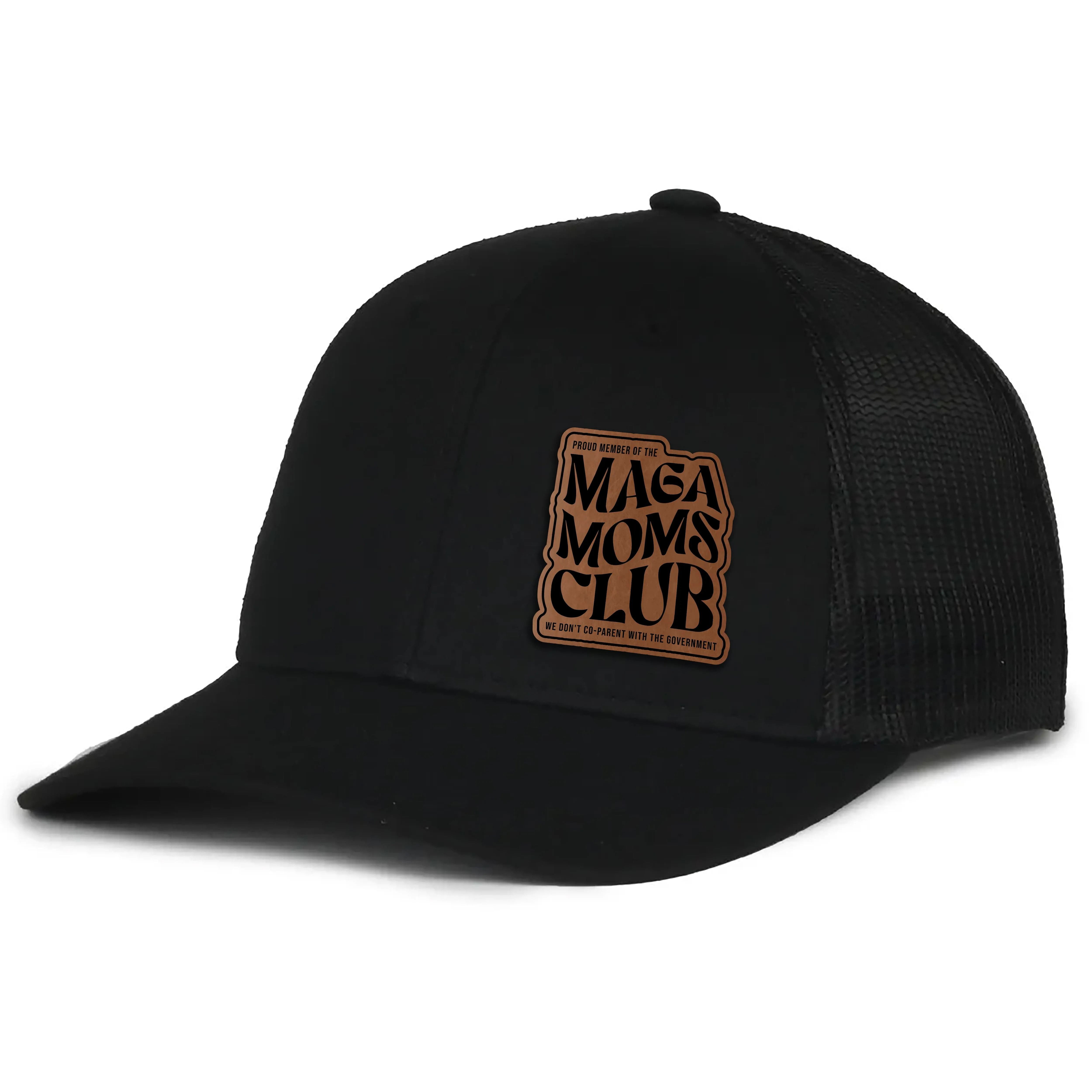 Maga Moms Club Leather Patch Hat