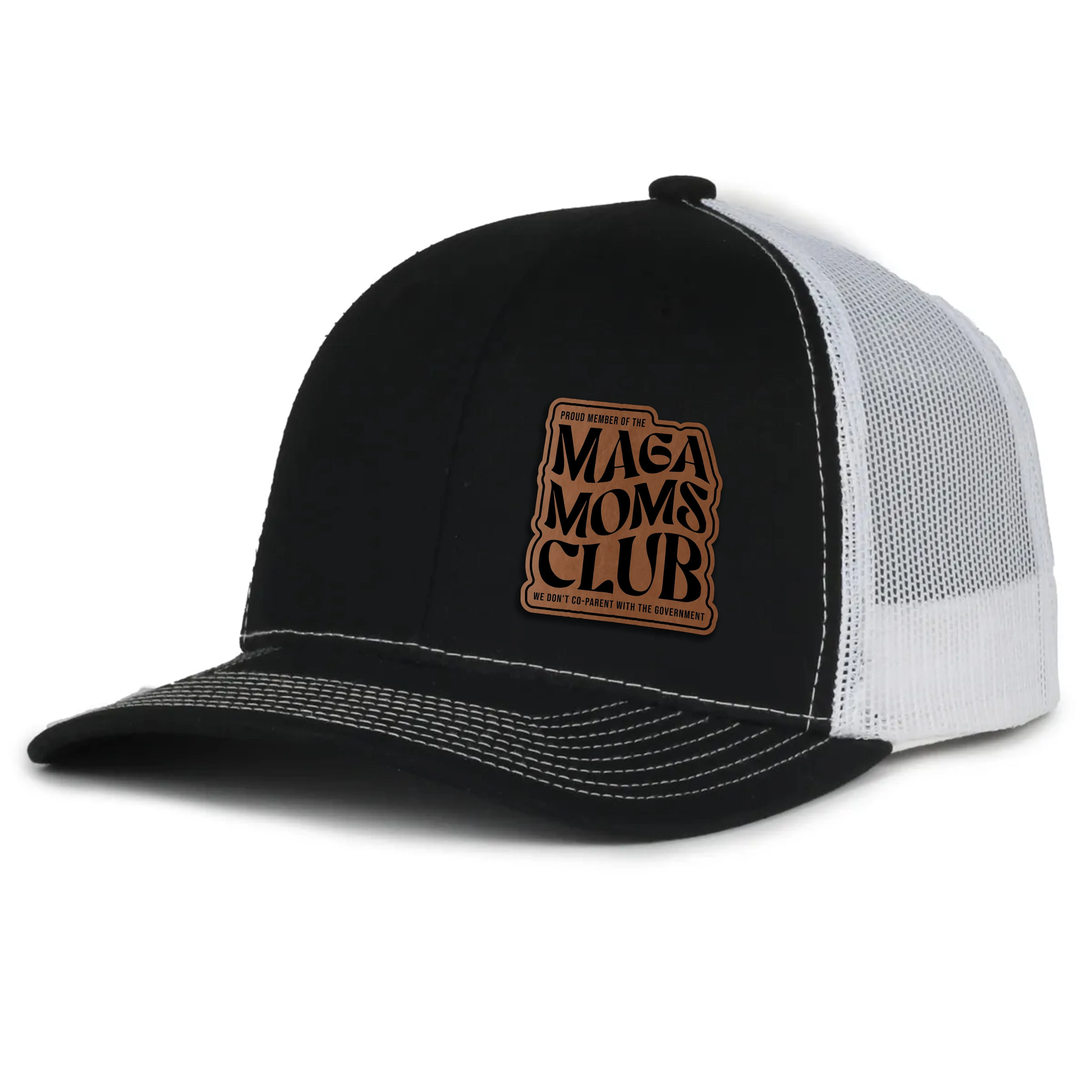 Maga Moms Club Leather Patch Hat