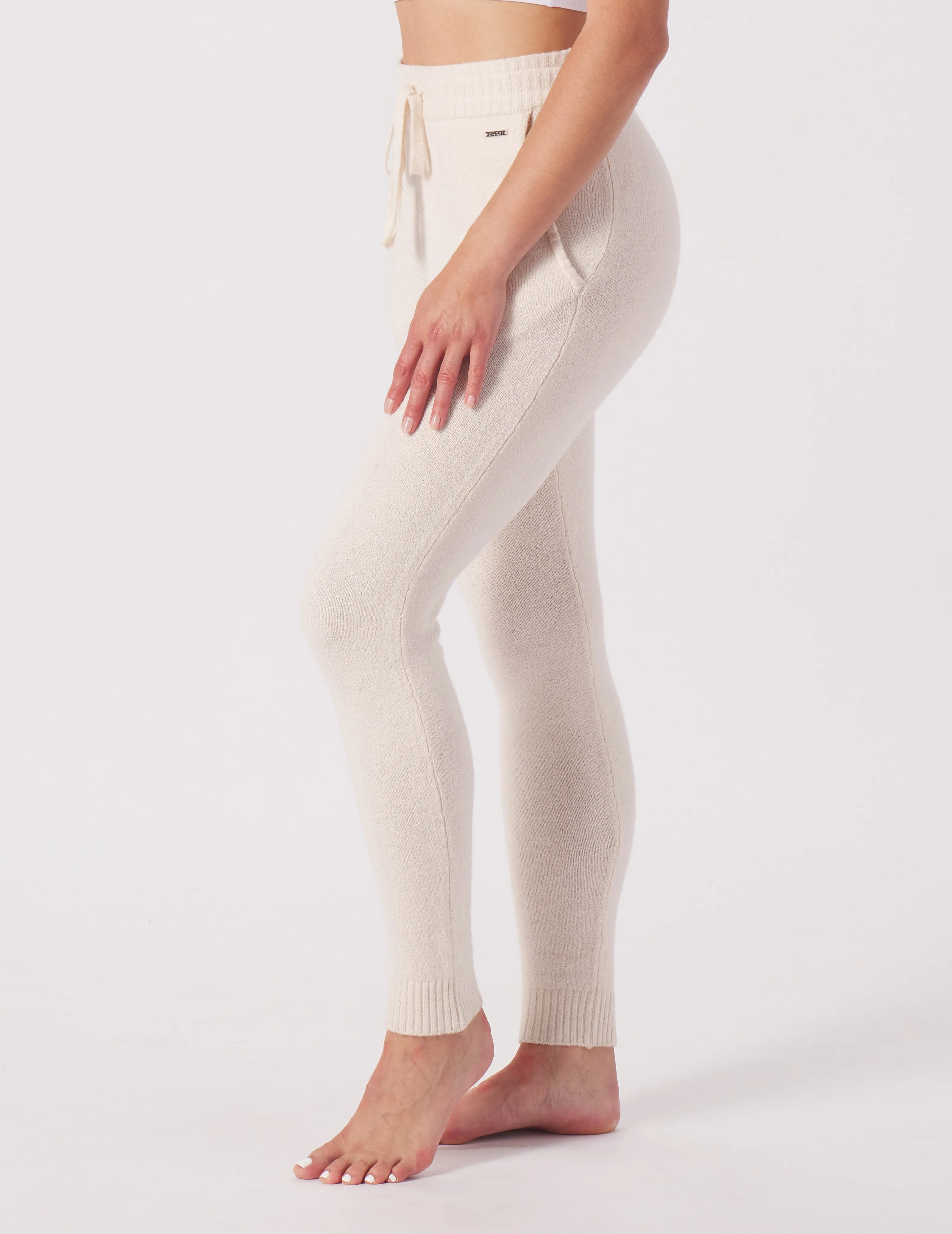 Merino Jogger: Oatmilk