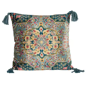 Midnight in Morocco Velvet Pillow