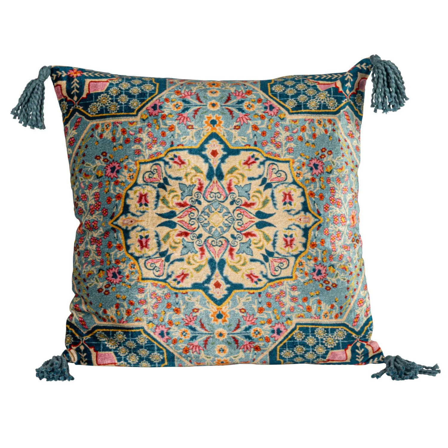 Midnight in Morocco Velvet Pillow