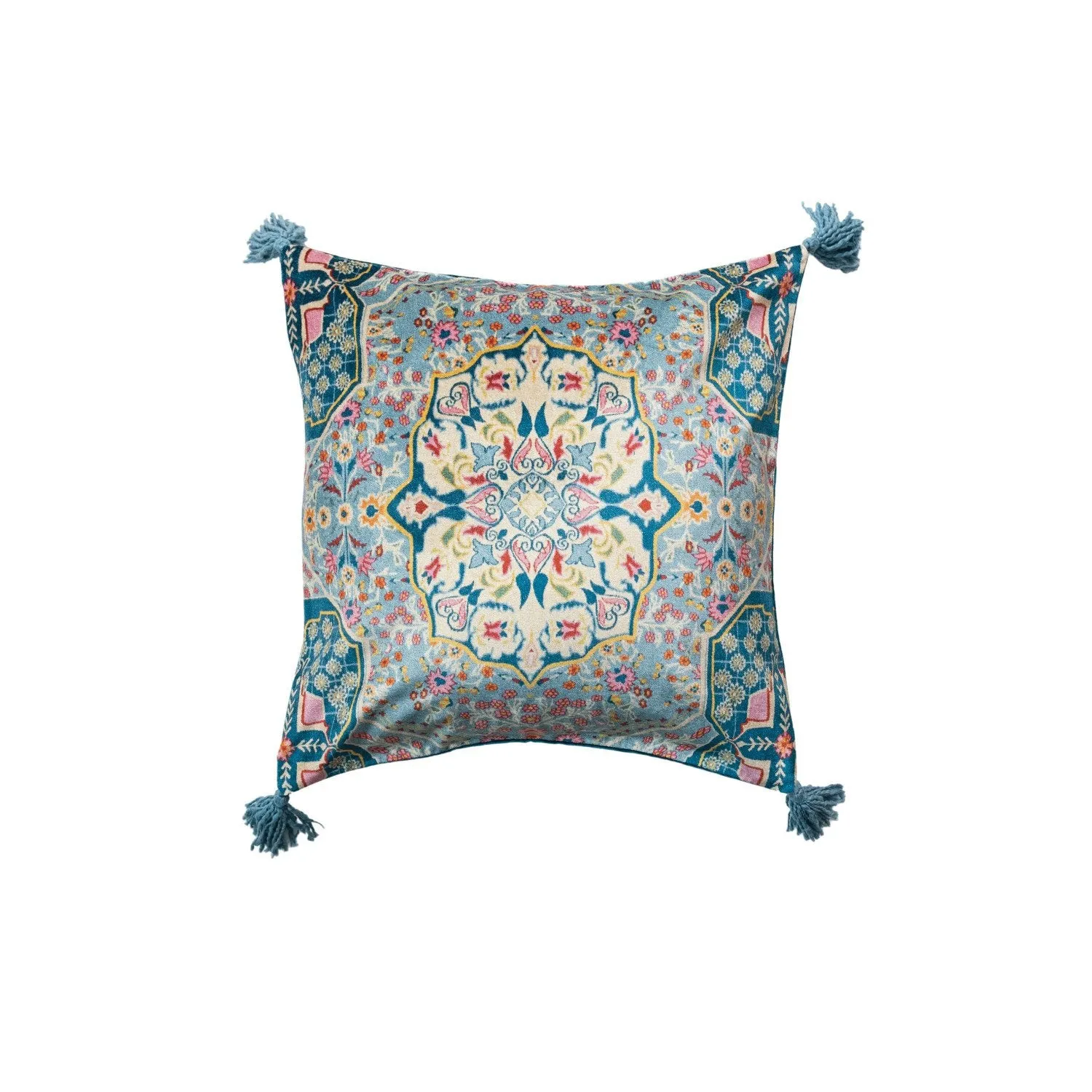 Midnight in Morocco Velvet Pillow