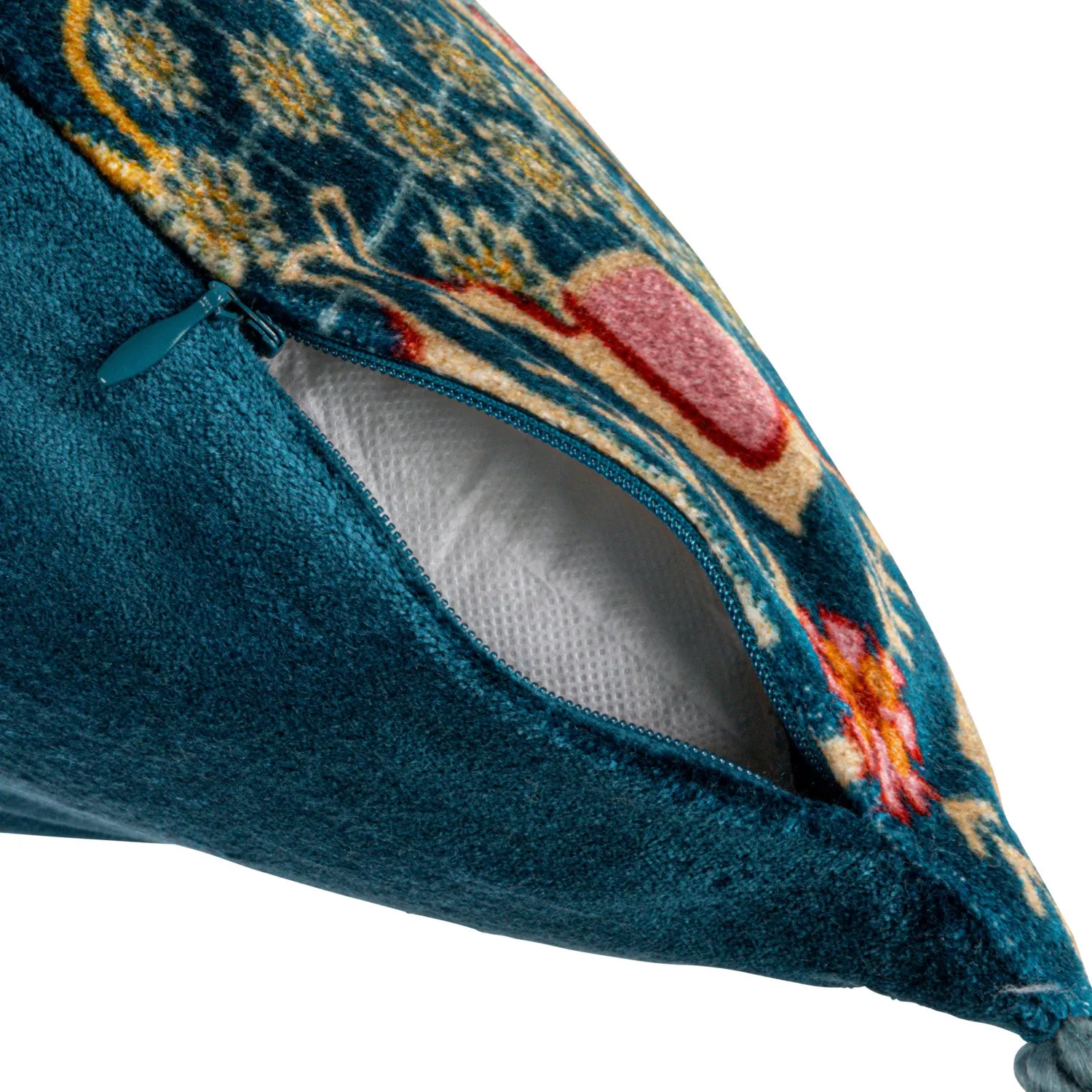 Midnight in Morocco Velvet Pillow