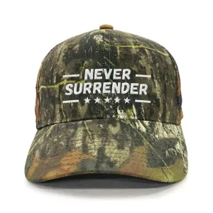 Never Surrender Premium Embroidery Hat