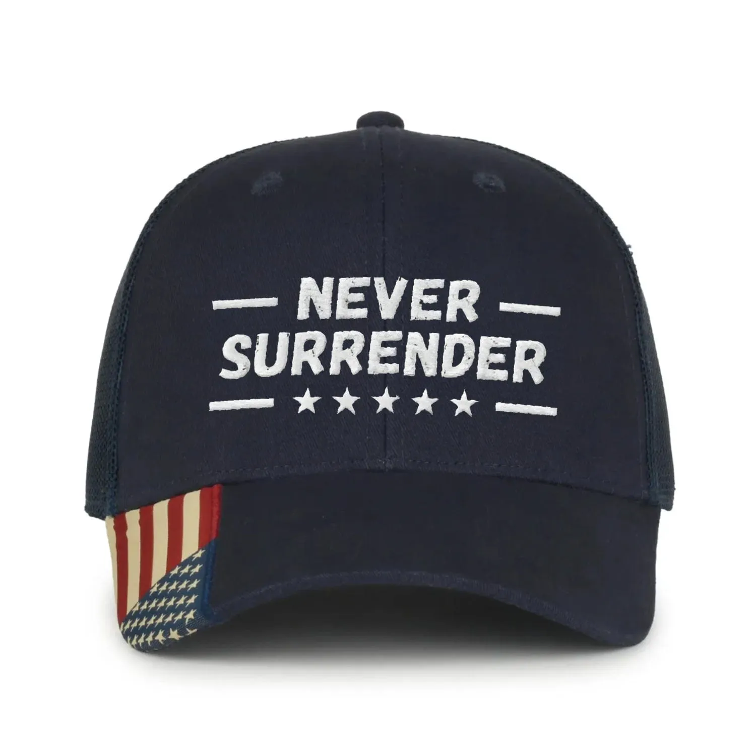 Never Surrender Premium Embroidery Hat
