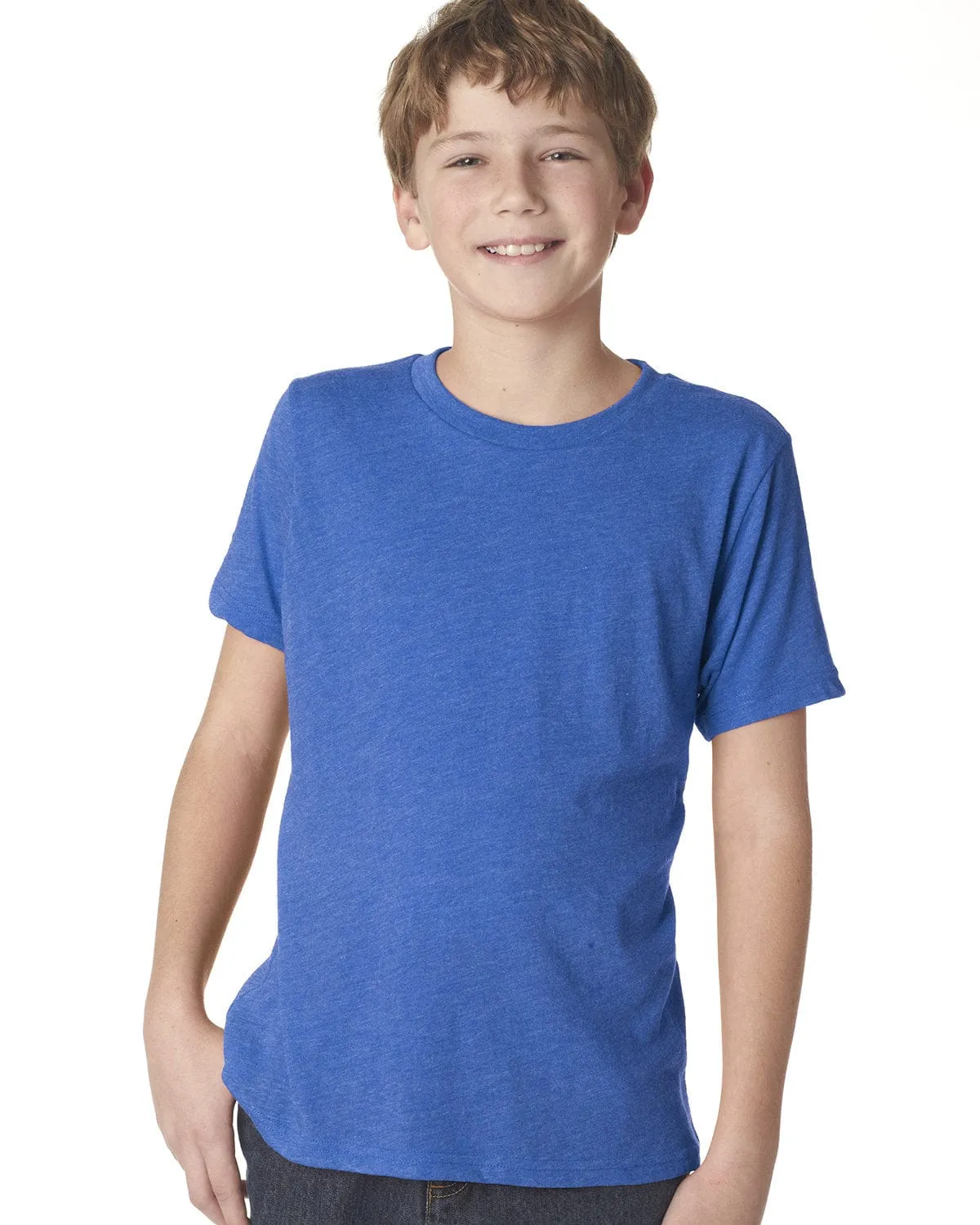 Next Level Boys Triblend Crew Tee