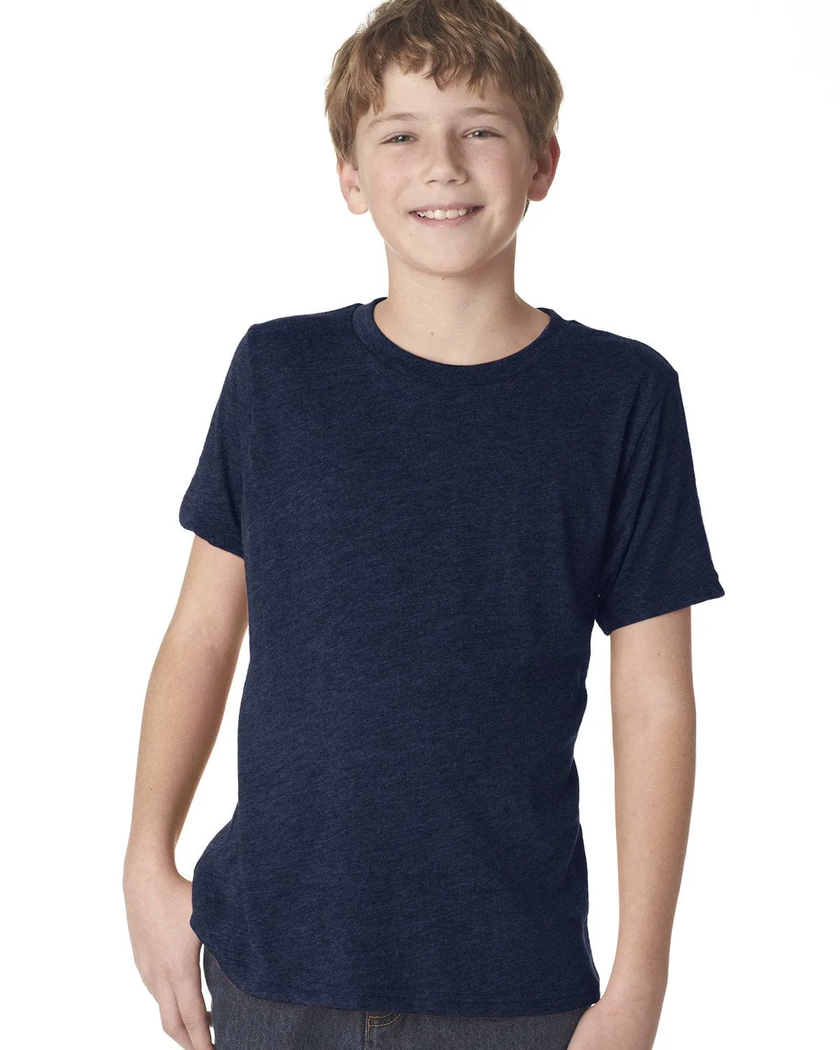 Next Level Boys Triblend Crew Tee