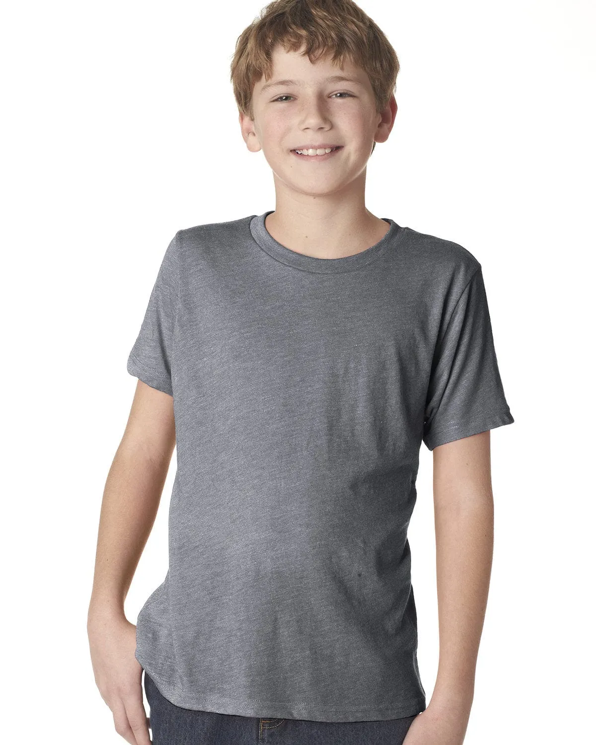 Next Level Boys Triblend Crew Tee