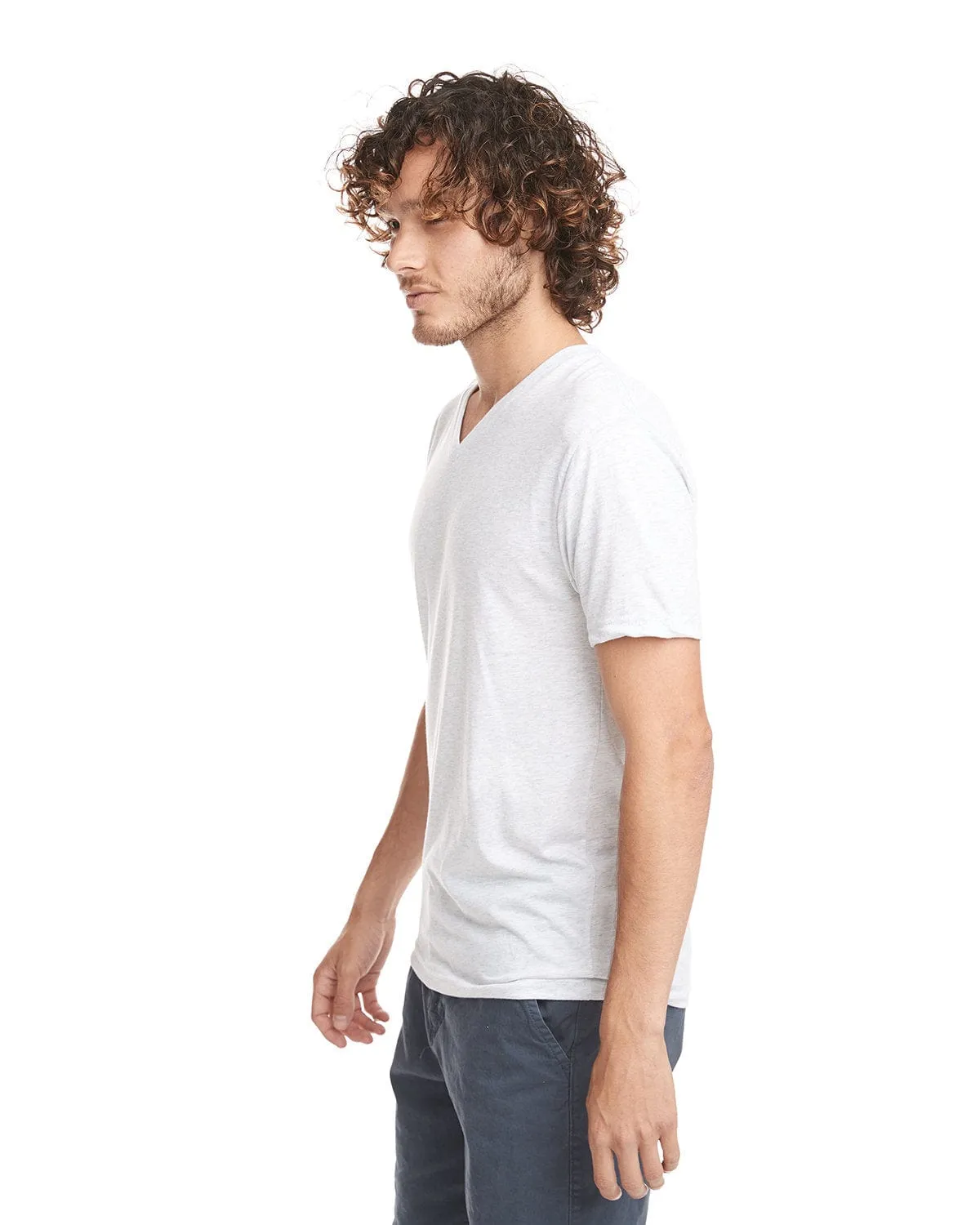 Next Level Mens Triblend V-Neck Tee