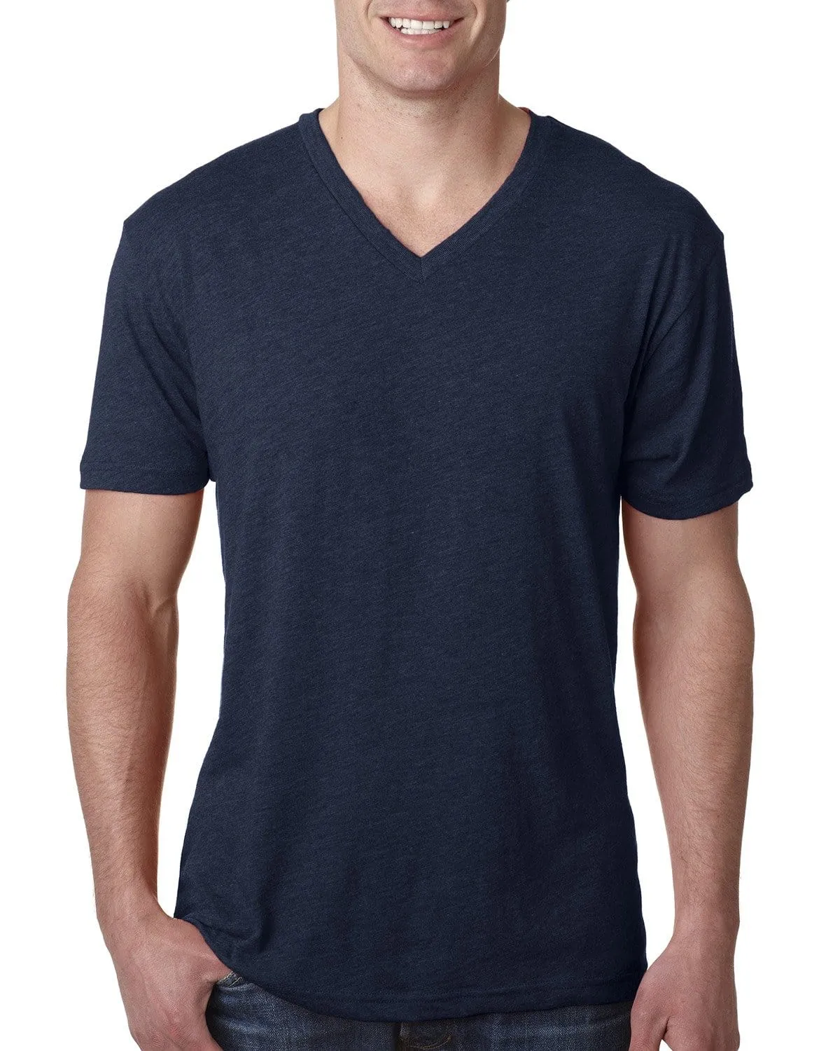 Next Level Mens Triblend V-Neck Tee