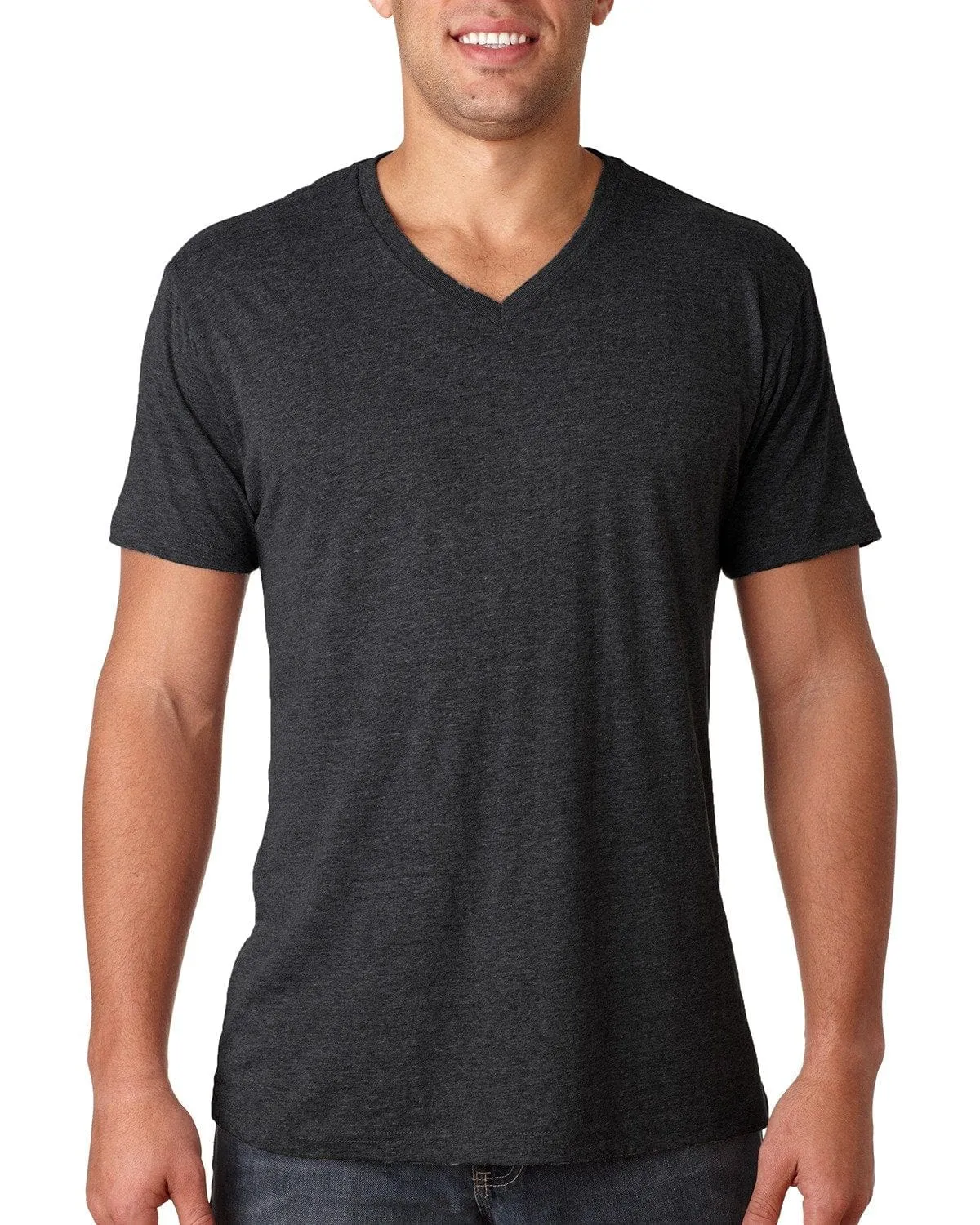Next Level Mens Triblend V-Neck Tee