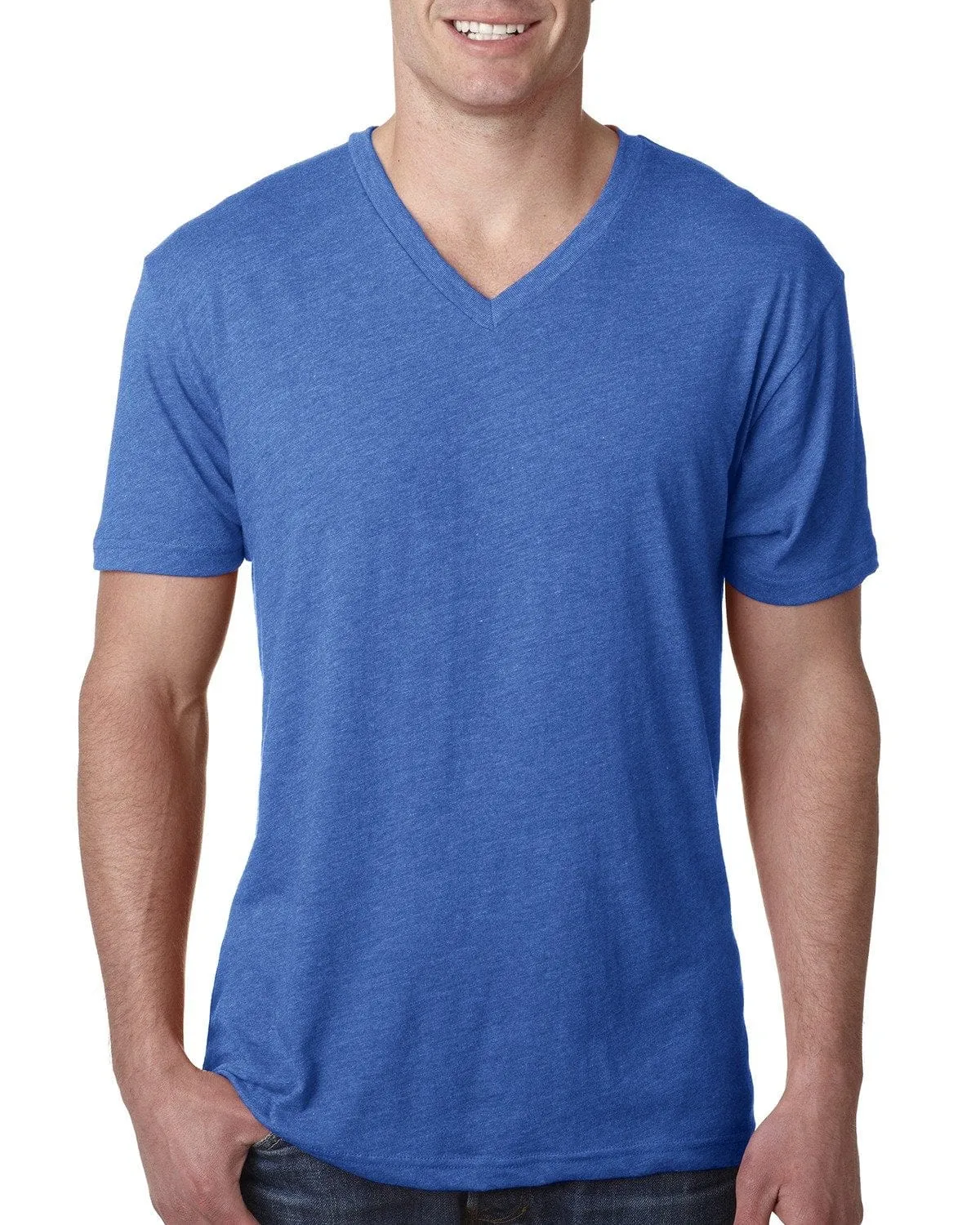 Next Level Mens Triblend V-Neck Tee