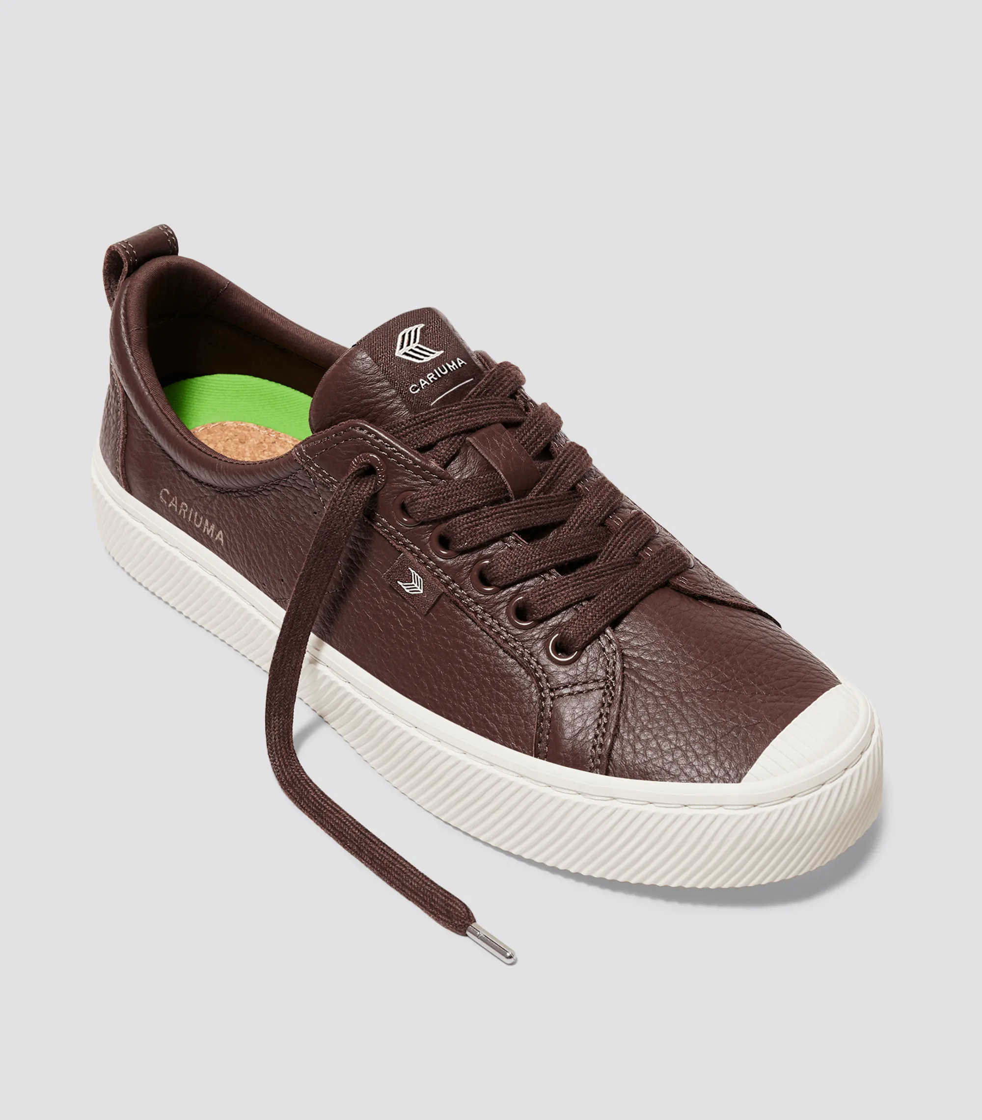 OCA Low Brown Premium Leather Sneaker Men