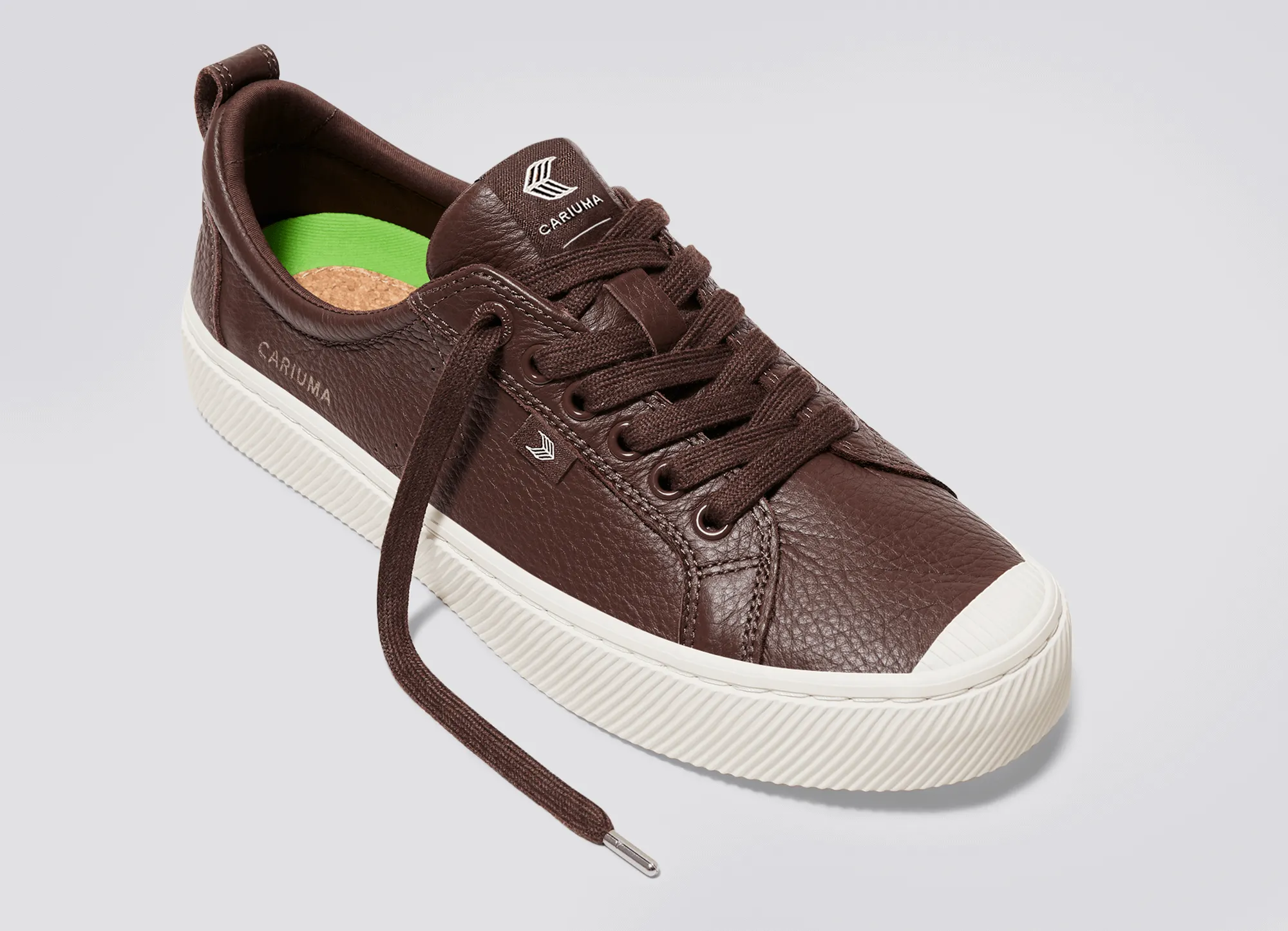 OCA Low Brown Premium Leather Sneaker Men