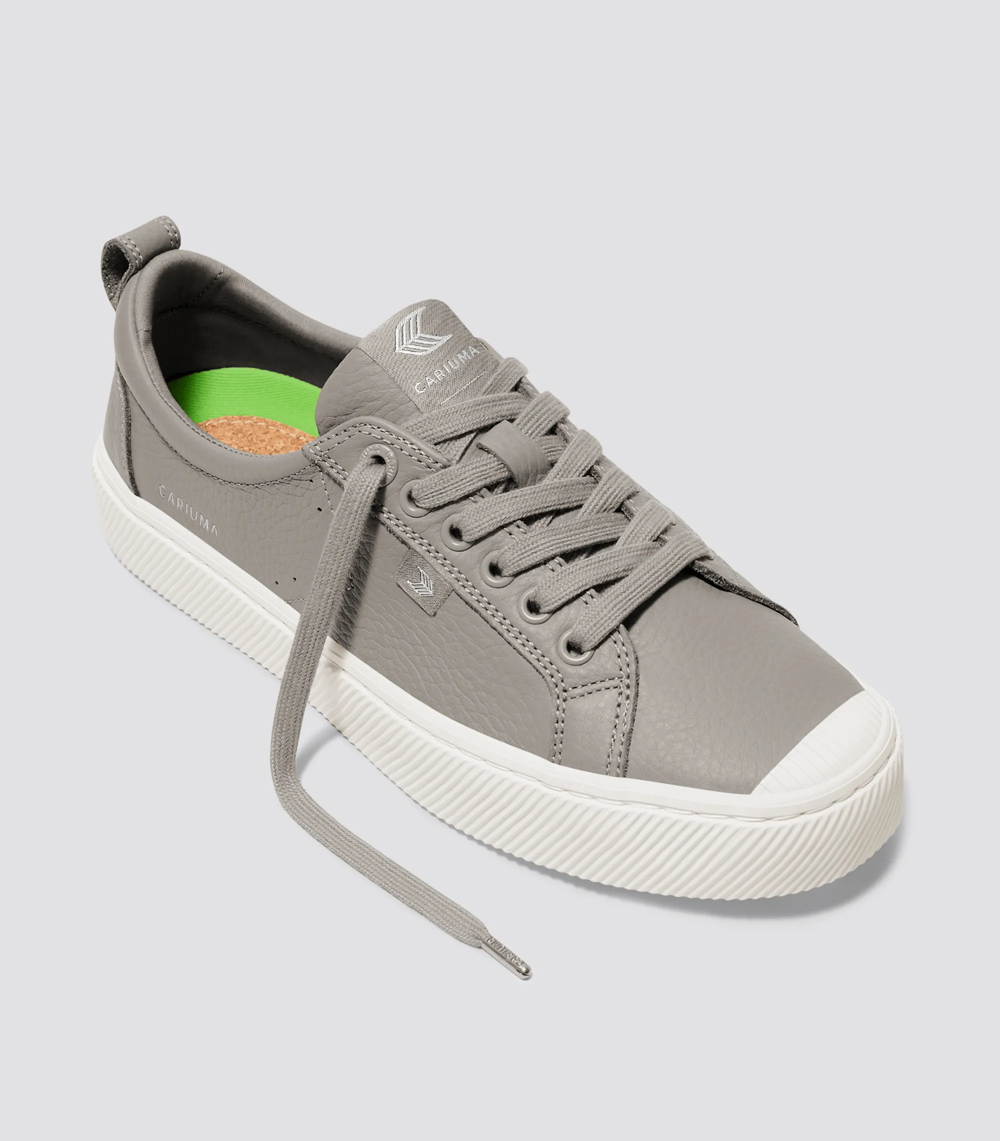 OCA Low Grey Premium Leather Sneaker Men
