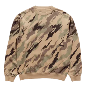 Organic Camo Crew Sweat Organi Woodland