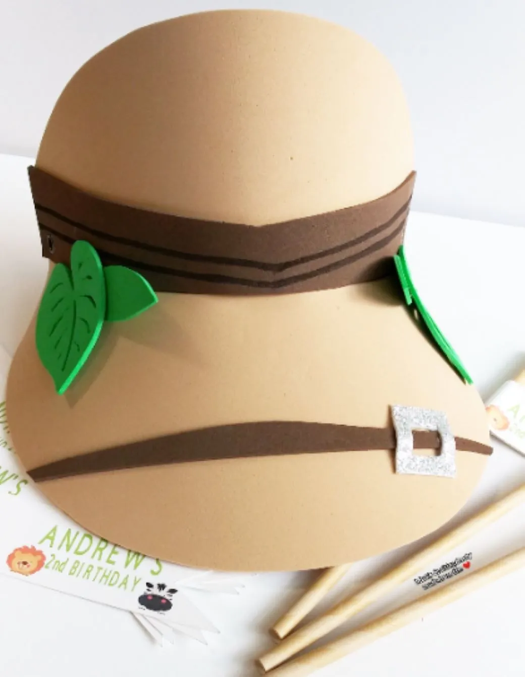 Party Kids Safari Hat - Visor.