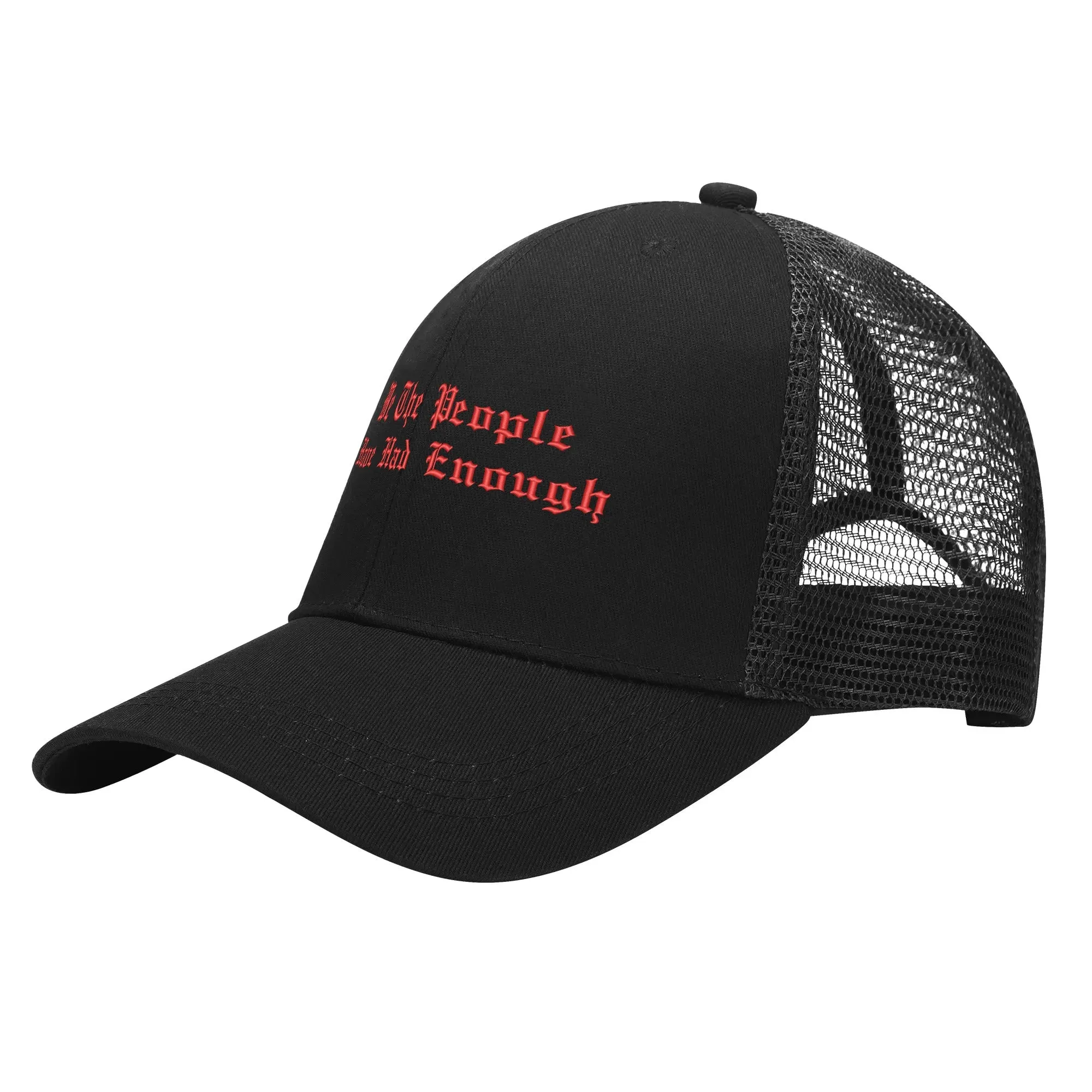 Patriotic Embroidered Trucker Hat