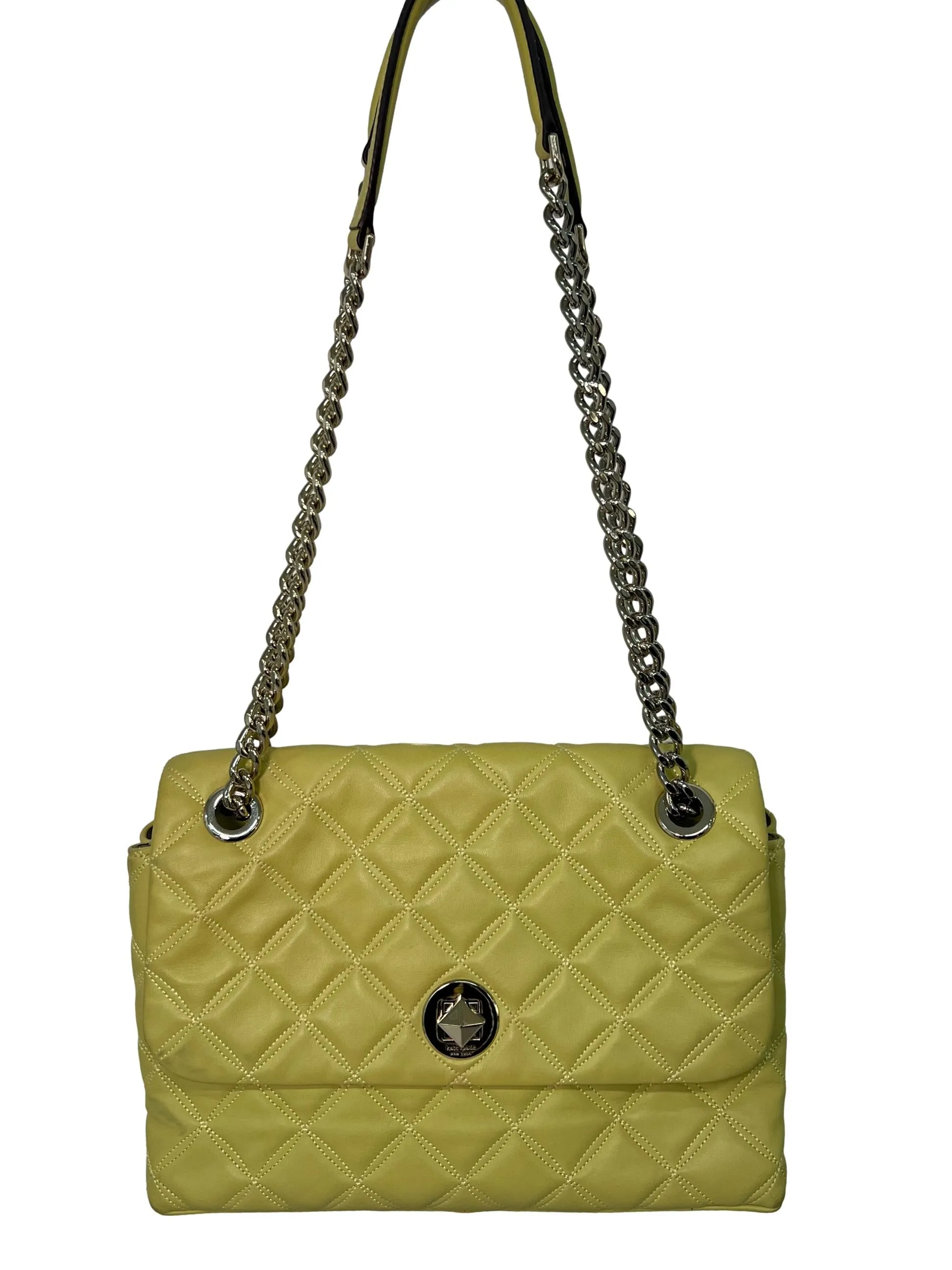 Pear Gold Hardwear Shoulder Bag