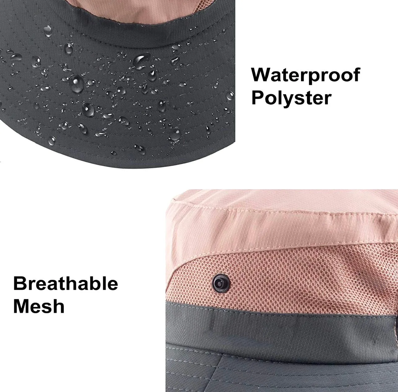 PINK Unisex Wide Brim Hat