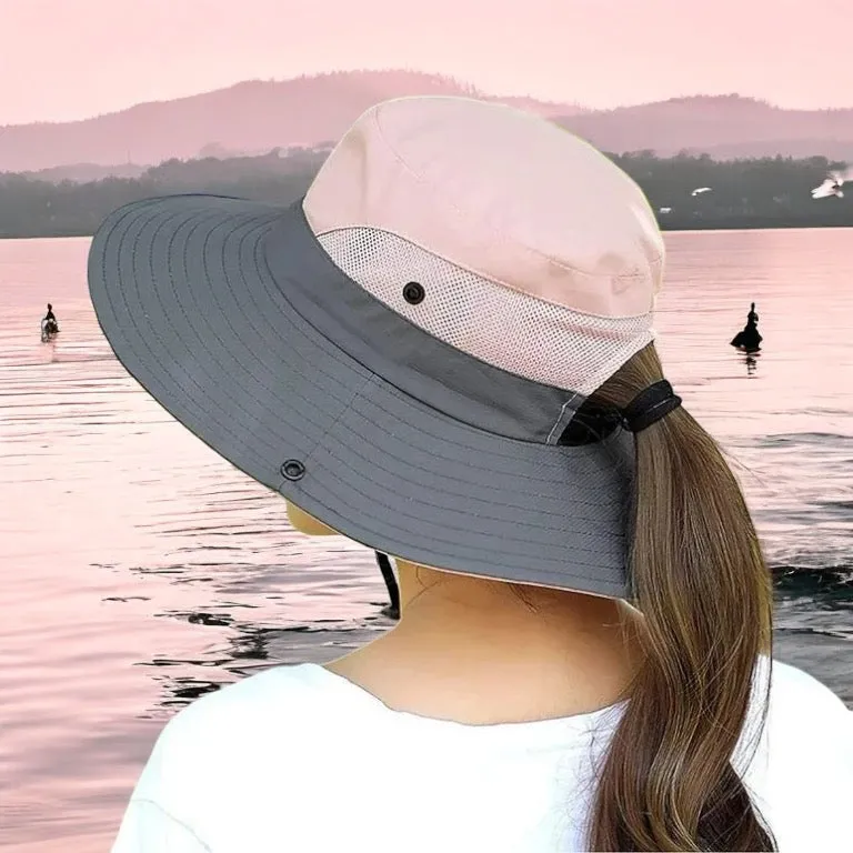 PINK Unisex Wide Brim Hat