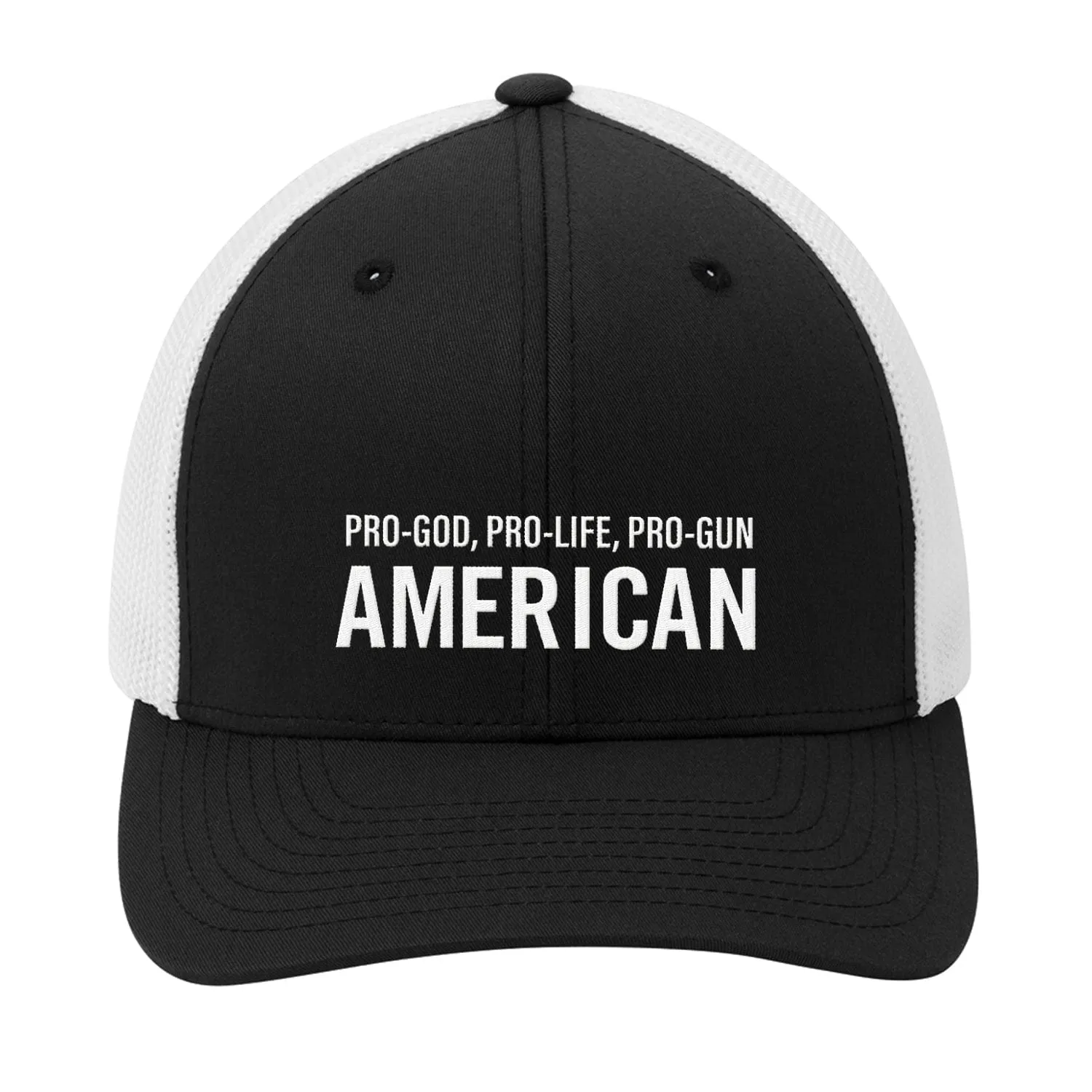 Pro God, Pro Life, Pro Gun American Premium Embroidery Hat