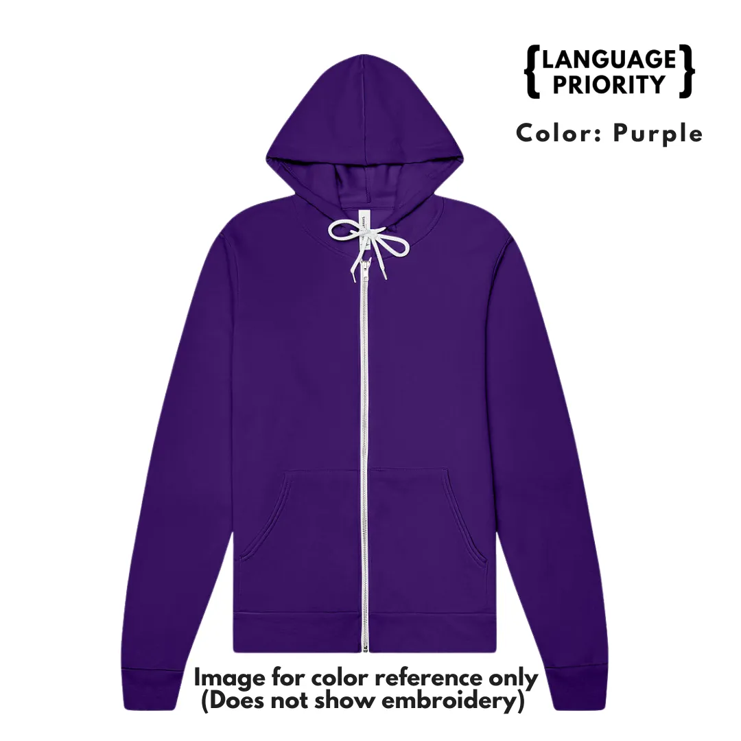 "Love You to Death" Zip Up Hoodie (Extras)