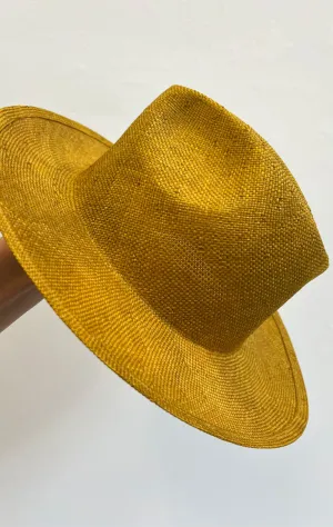 Reinhard Plank Hat In Ochre 1 left