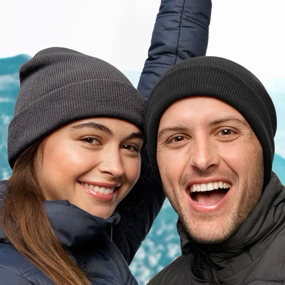 Roll up RPET Knit Beanie