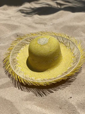 Round Top Fringe Palm Hat