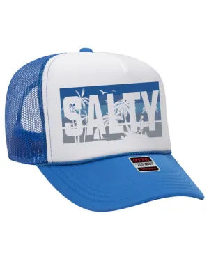 Salty - Trucker Hat/ Funny Gifts for Her / Vacation Hats/ Beach Hat/ Girls Trip Hats