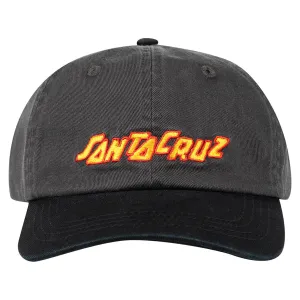 Santa Cruz - Craft Strip Dad Cap Off Black