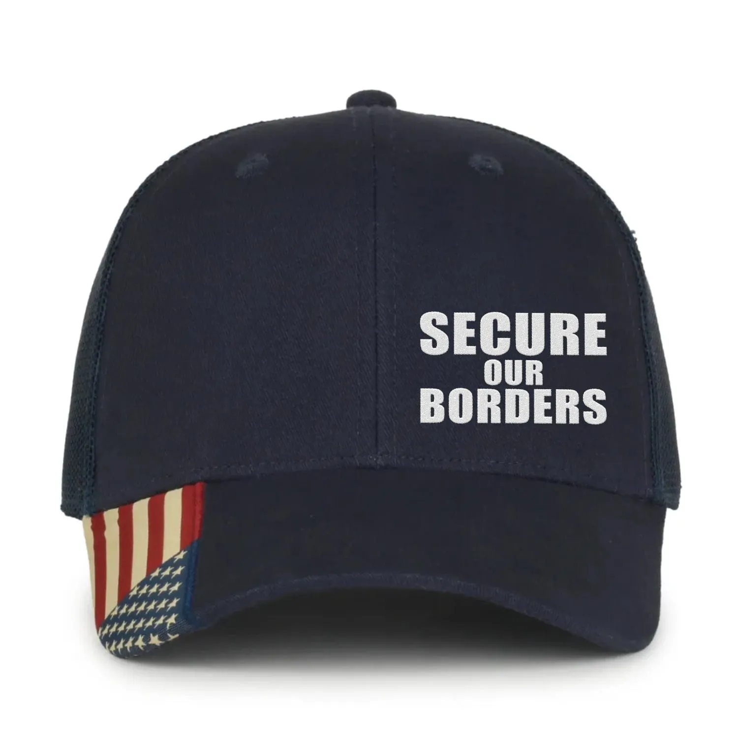 Secure Our Borders Premium Embroidery Hat