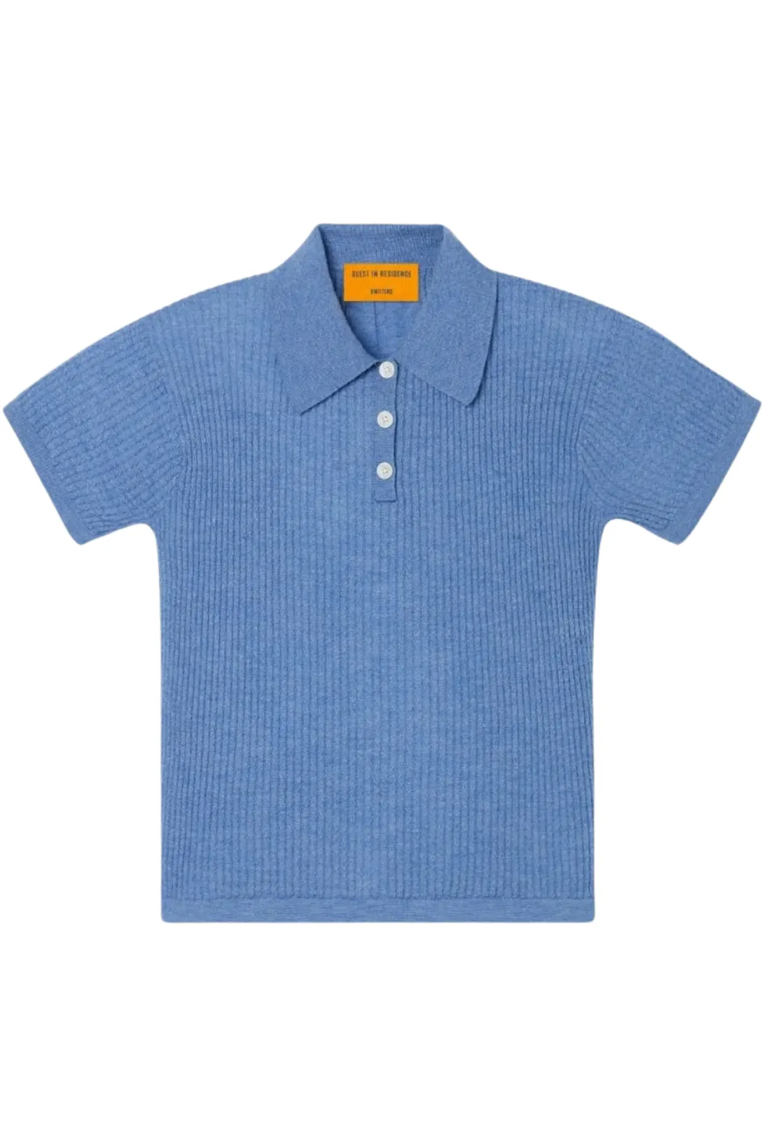 Shrunken Polo In Cashmere | French Blue