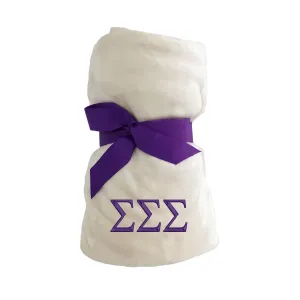 Sigma Sigma Sigma Tahoe Fleece Blanket