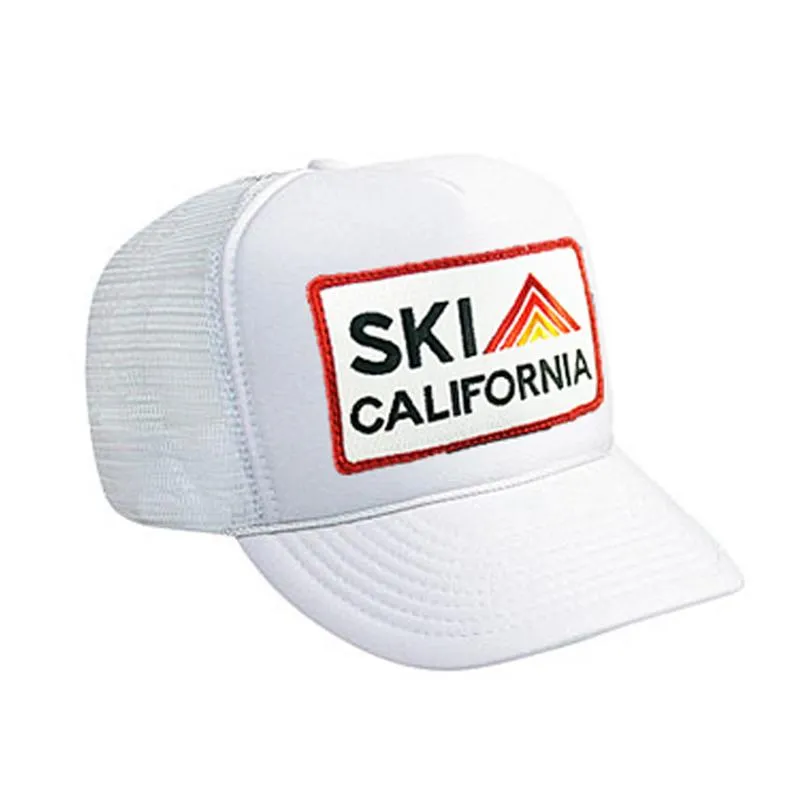 SKI CALIFORNIA TRUCKER HAT