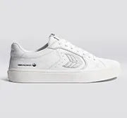 STAR WARS SALVAS White Premium Leather Princess Leia Silver Logo Sneaker Men