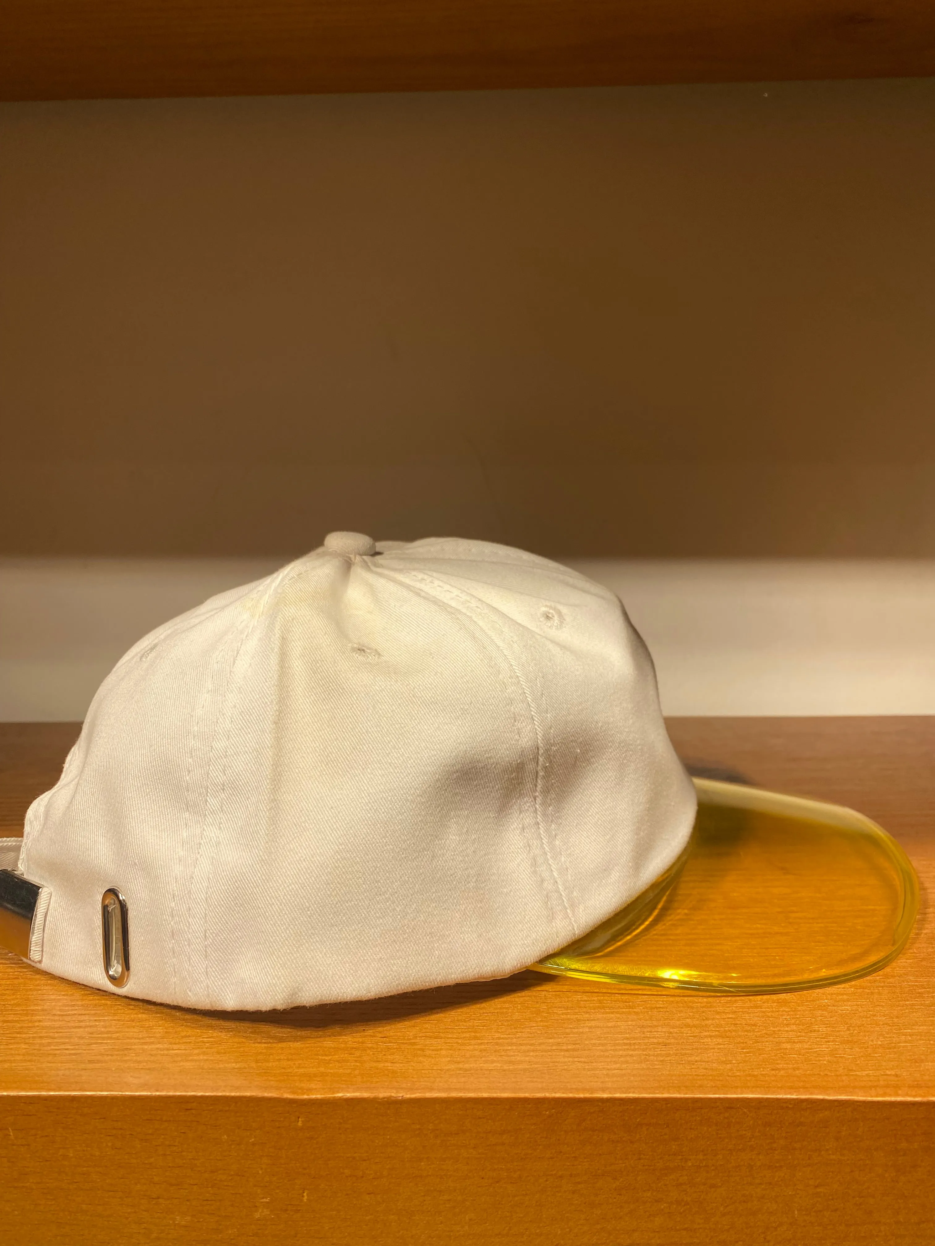 SUNS Stitched Transparent Brim Baseball Cap Fun Hat-Adjustable Hat